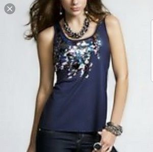 Express sequin tank